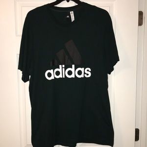 Adidas Men’s Green T-Shirt - Gently Worn/Smoke Free